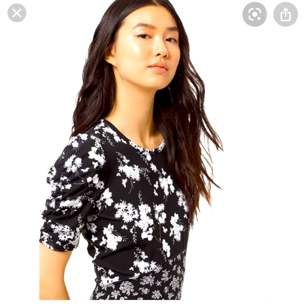 Michael Michael Kors Floral MIDI Dress NWT size medium $295
